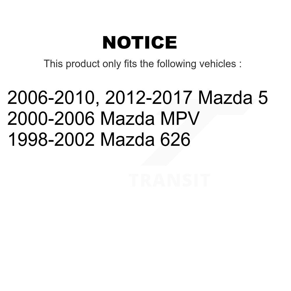 Front Lower Suspension Ball Joints Pair For Mazda 5 MPV 626 KTR-101151