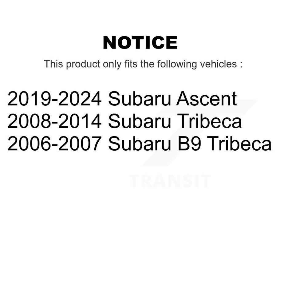 Front Suspension Ball Joints Pair For Subaru Ascent Tribeca B9 KTR-101158