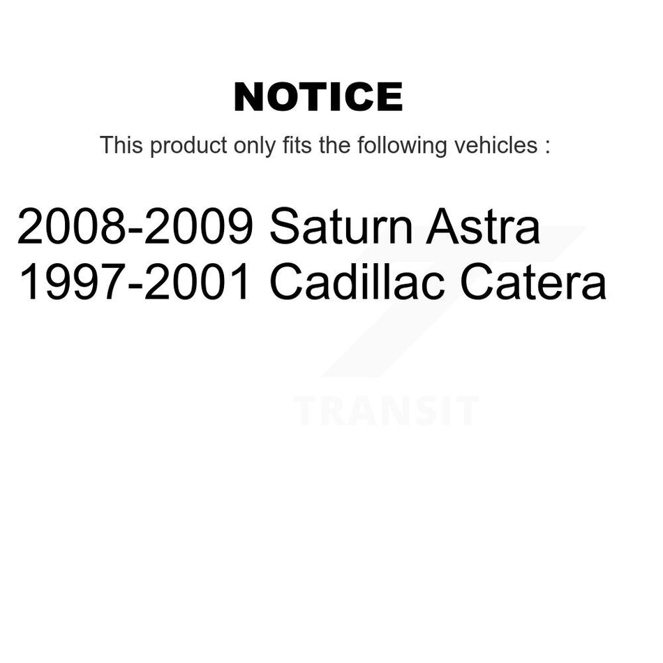 Front Suspension Ball Joints Pair For Saturn Astra Cadillac Catera KTR-101243