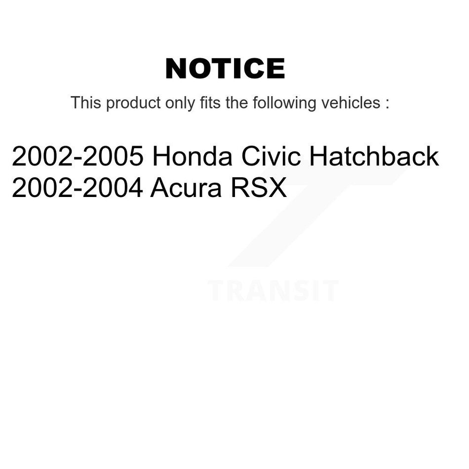 Front Suspension Ball Joints Pair For Honda Civic Acura RSX KTR-101262