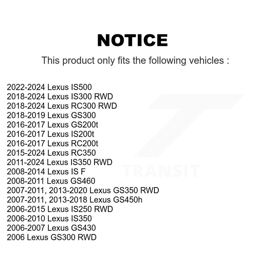 Front Suspension Ball Joints Kit For Lexus IS250 GS350 IS350 IS300 GS300 IS200t RC350 GS450h GS430 IS F RC200t GS460 GS200t KTR-101279