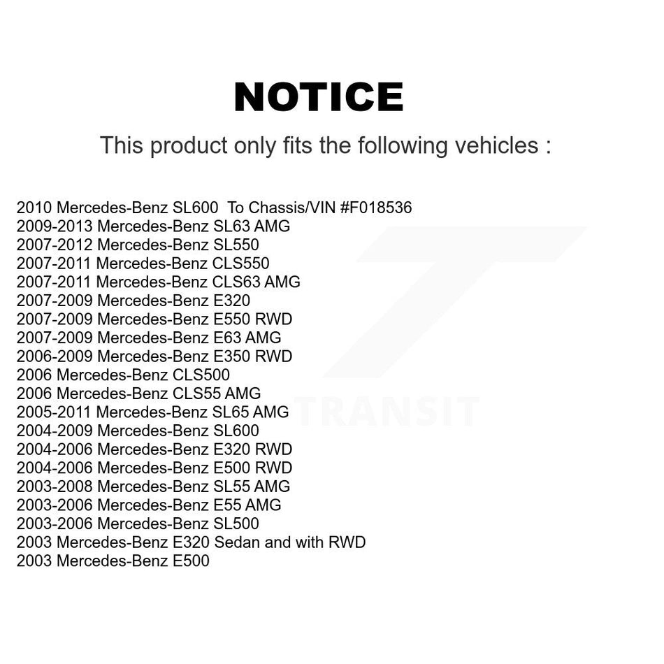 Front Suspension Control Arm And Ball Joint Assembly Kit For Mercedes-Benz E350 E320 SL500 E500 SL550 CLS550 CLS500 SL55 AMG E550 E55 SL63 E63 CLS55 SL600 CLS63 SL65 KTR-101548