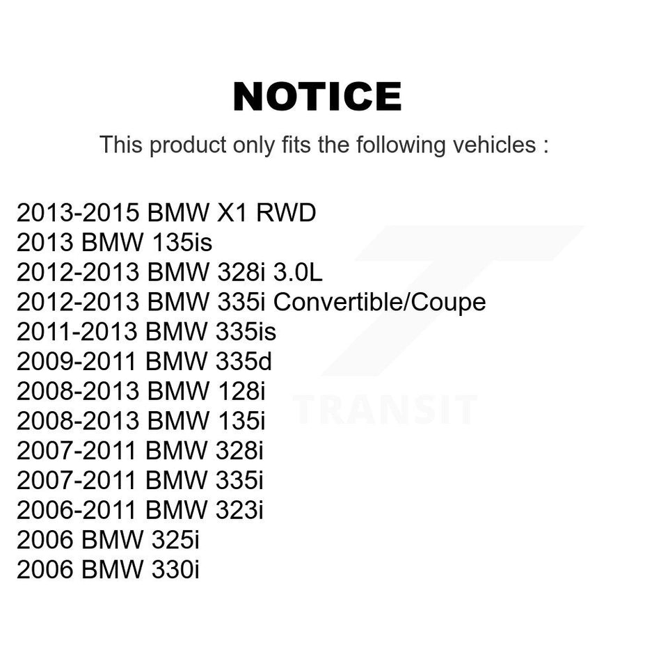 Front Suspension Control Arm And Ball Joint Assembly Kit For BMW 328i 335i X1 325i 128i 330i xDrive 135i 325xi 335d 335is 323i KTR-101554