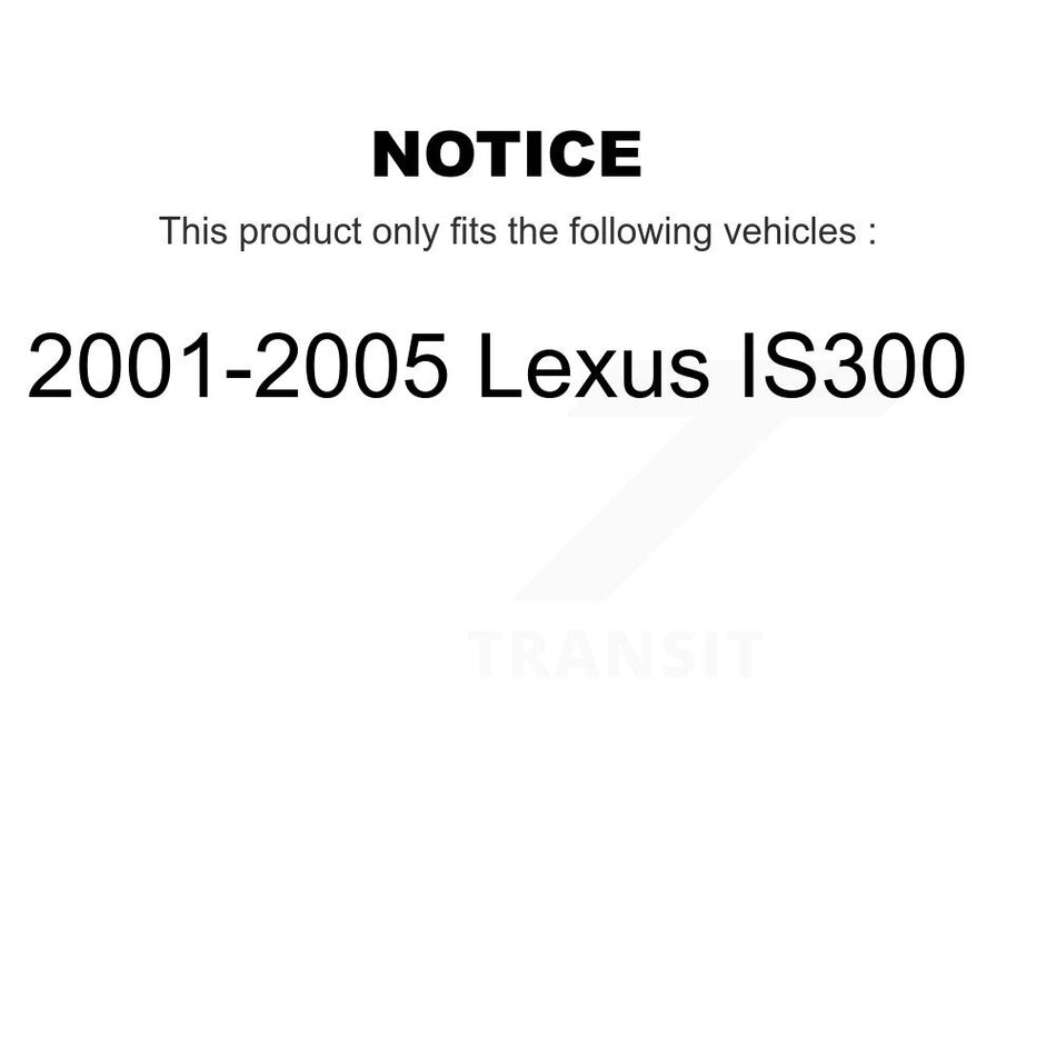 Front Suspension Stabilizer Bar Link Pair For 2001-2005 Lexus IS300 KTR-101666