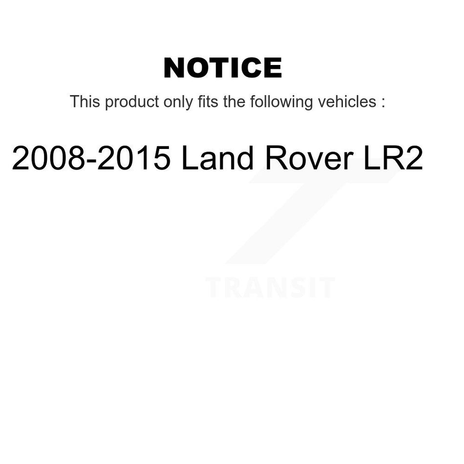 Front Suspension Stabilizer Bar Link Pair For 2008-2015 Land Rover LR2 KTR-101668
