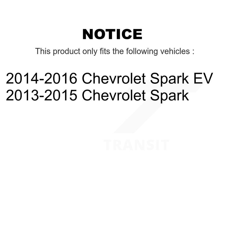 Front Suspension Stabilizer Bar Link Pair For Chevrolet Spark EV KTR-101669