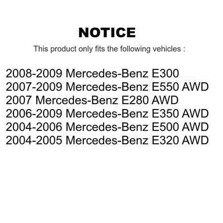 Front Suspension Control Arm & Ball Joint Link Kit For Mercedes-Benz E350 E320 E300 E500 KTR-101734