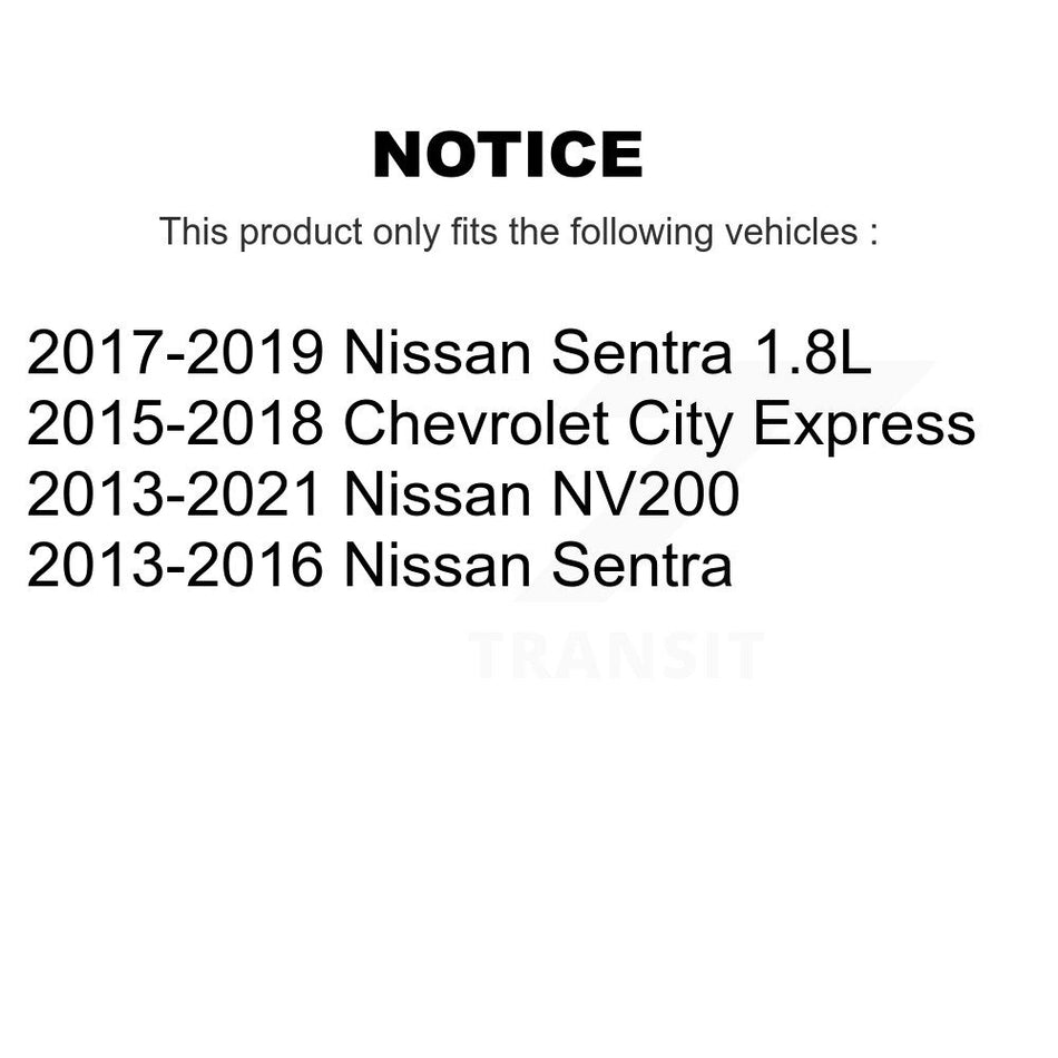 Front Suspension Control Arm And Ball Joint Assembly Stabilizer Bar Link Kit For Nissan Sentra NV200 KTR-101745