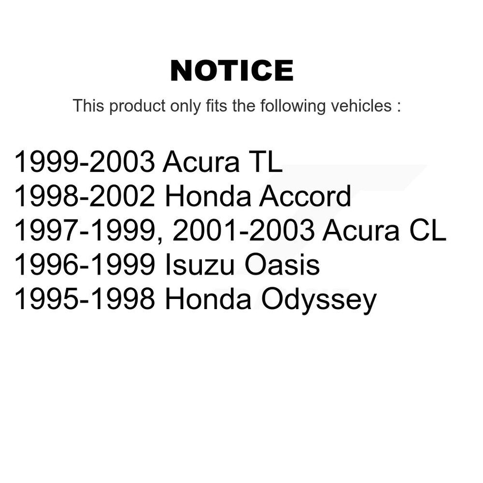 Front Suspension Ball Joints Kit For Honda Accord Acura TL CL Odyssey Isuzu Oasis KTR-101781