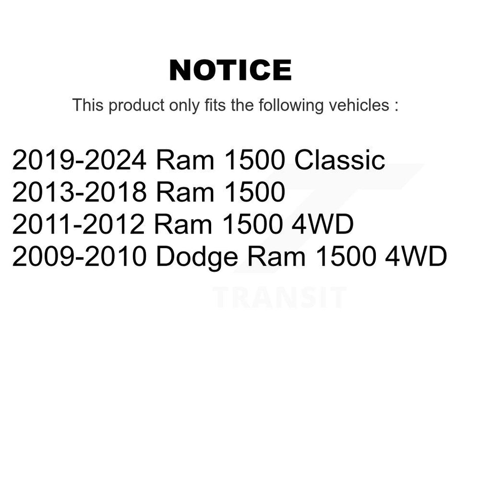 Front Suspension Ball Joints Kit For Ram 1500 Classic KTR-101826