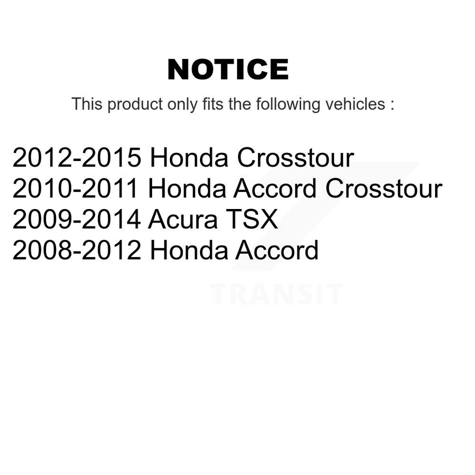 Front Suspension Ball Joints Kit For Honda Accord Acura TSX Crosstour KTR-101841