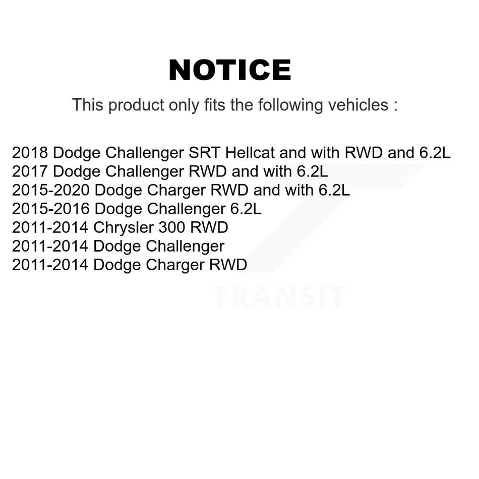 Front Steering Tie Rod End Kit For Dodge Charger Challenger Chrysler 300 KTR-101957