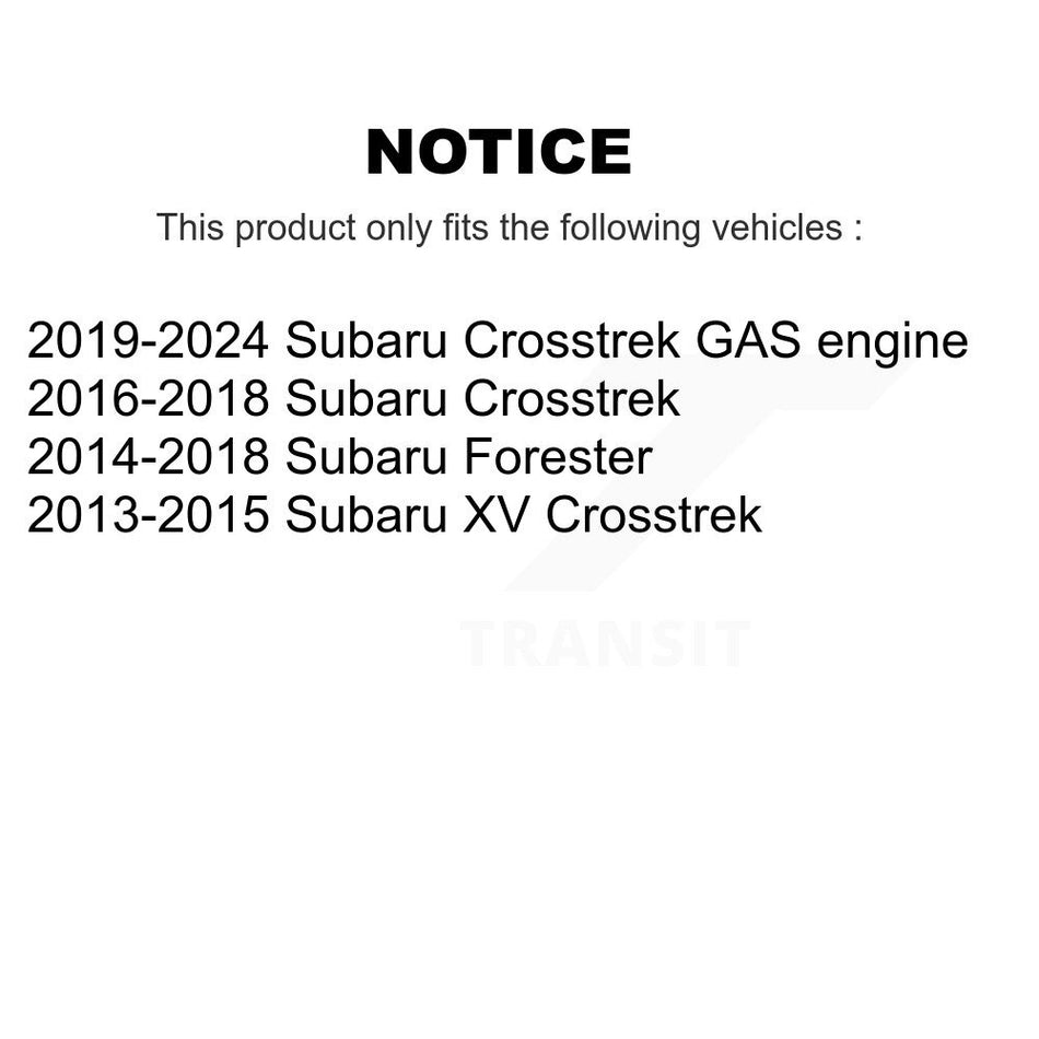 Front Steering Tie Rod End Kit For Subaru Forester Crosstrek XV KTR-101959
