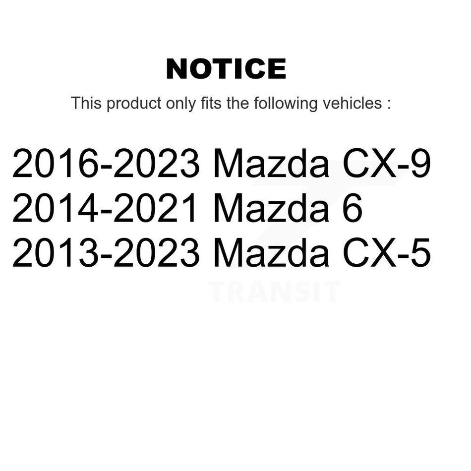 Front Rear Suspension Stabilizer Bar Link Kit For Mazda CX-5 6 CX-9 KTR-102211