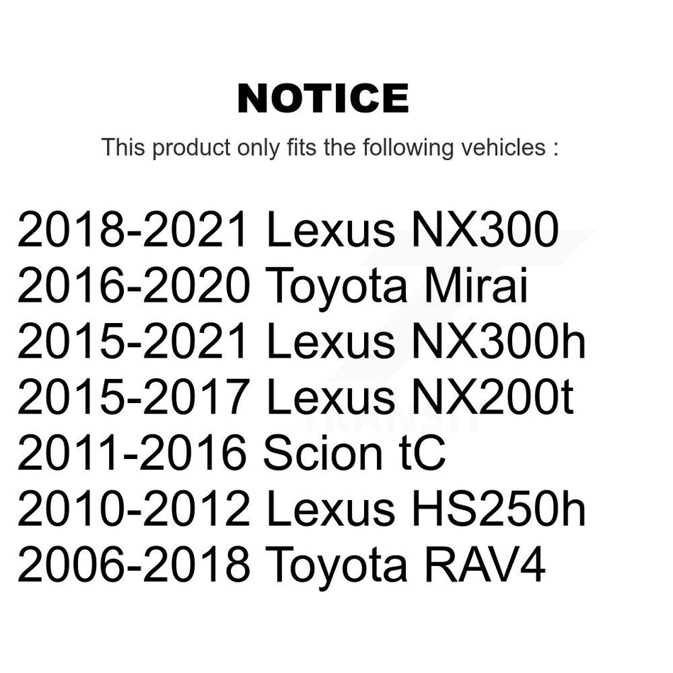 Front Suspension Ball Joint And Tie Rod End Kit For Toyota RAV4 Lexus NX200t Scion tC NX300 HS250h NX300h KTR-102446