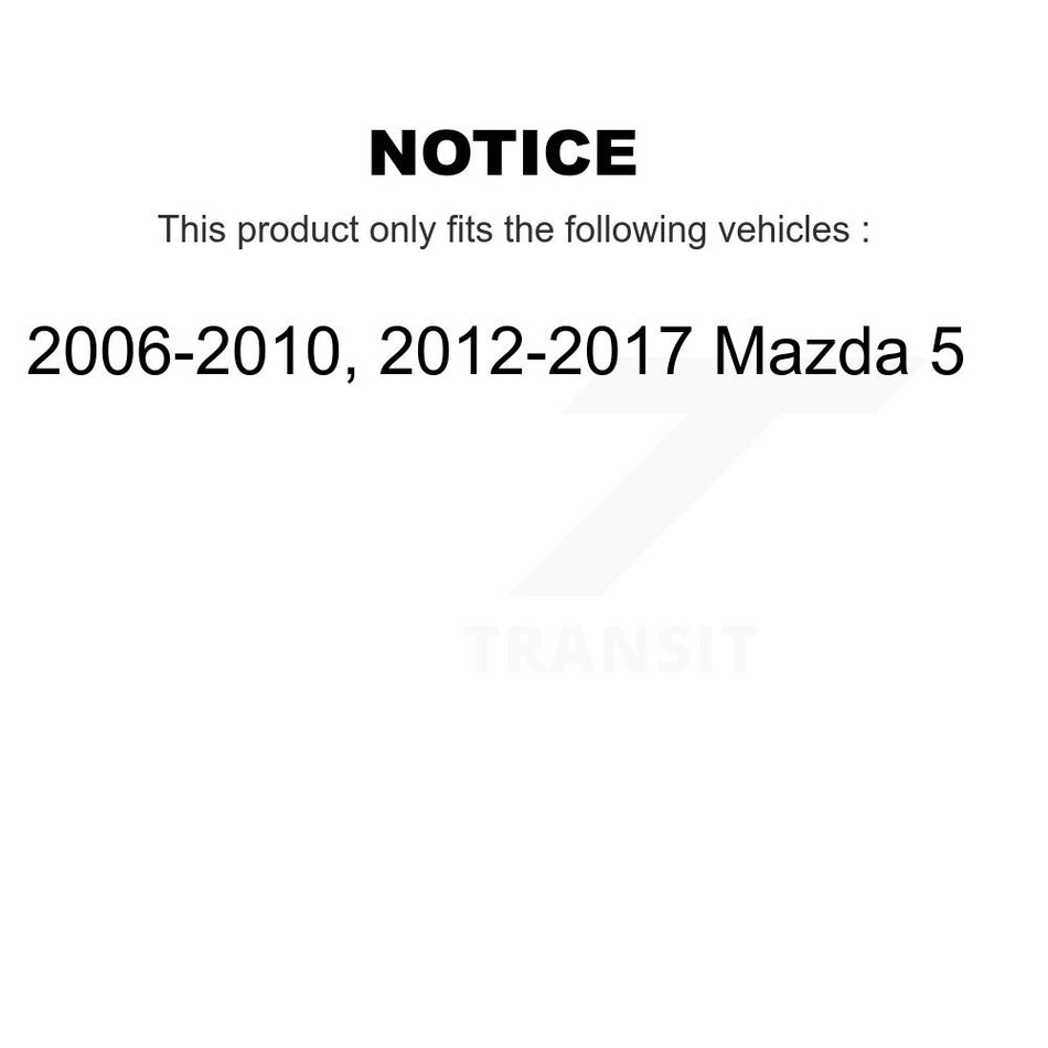 Front Suspension Ball Joint And Tie Rod End Kit For Mazda 5 KTR-102464