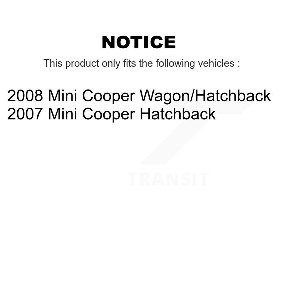 Front Suspension Ball Joint And Tie Rod End Kit For 2007-2008 Mini Cooper DOHC KTR-102551