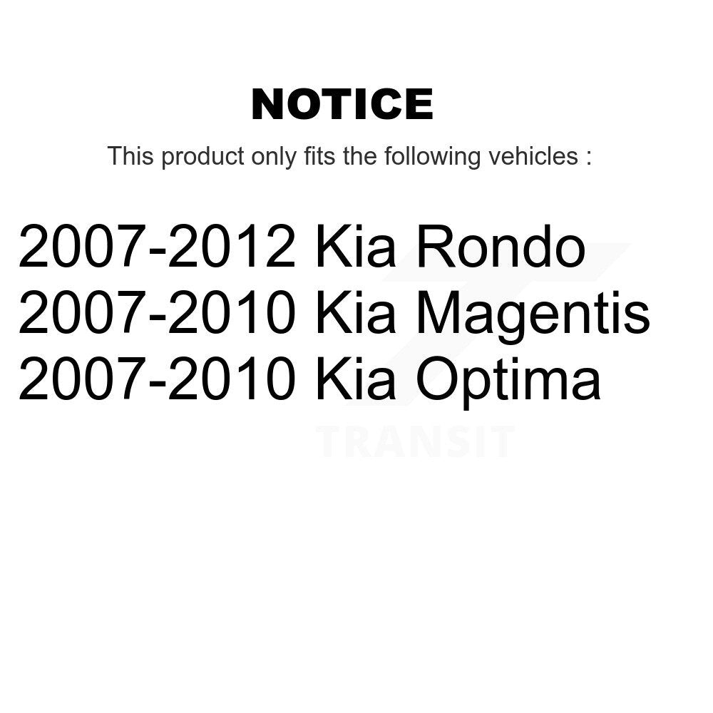 Front Suspension Control Arm And Tie Rod End Kit For Kia Rondo Optima Magentis KTR-102597