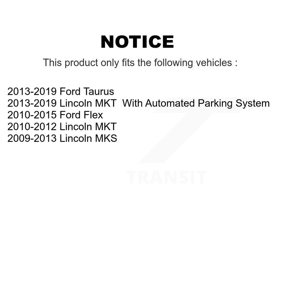 Front Suspension Control Arm Assembly And Tie Rod End Kit For Ford Taurus Flex Lincoln MKS MKT KTR-102792