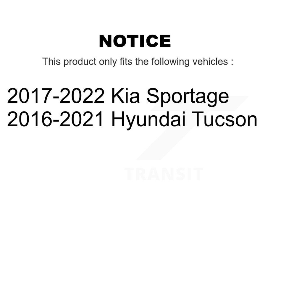 Front Suspension Control Arm And Ball Joint Assembly Kit For Hyundai Kia Tucson Optima Sportage Sonata KTR-103152