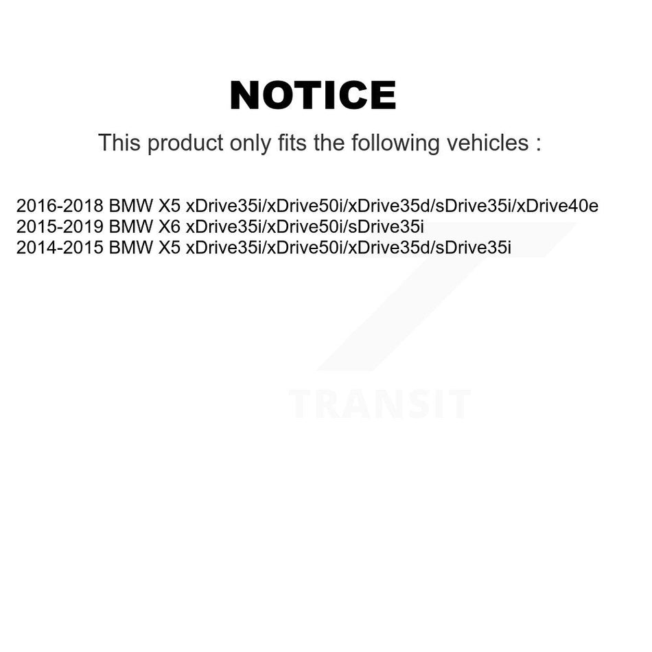 Front Lower Rearward Suspension Control Arm And Ball Joint Assembly Kit For BMW X5 X6 KTR-103167