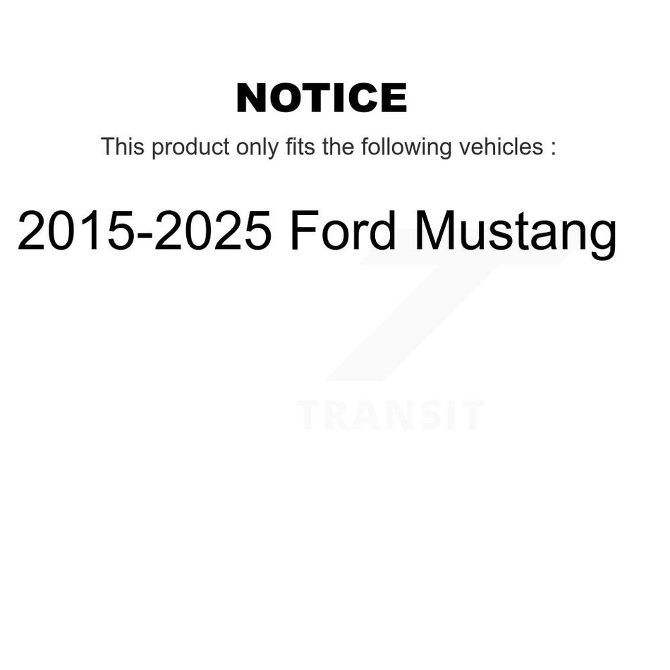 Front Rear Suspension Stabilizer Bar Link Kit For Ford Mustang KTR-103290