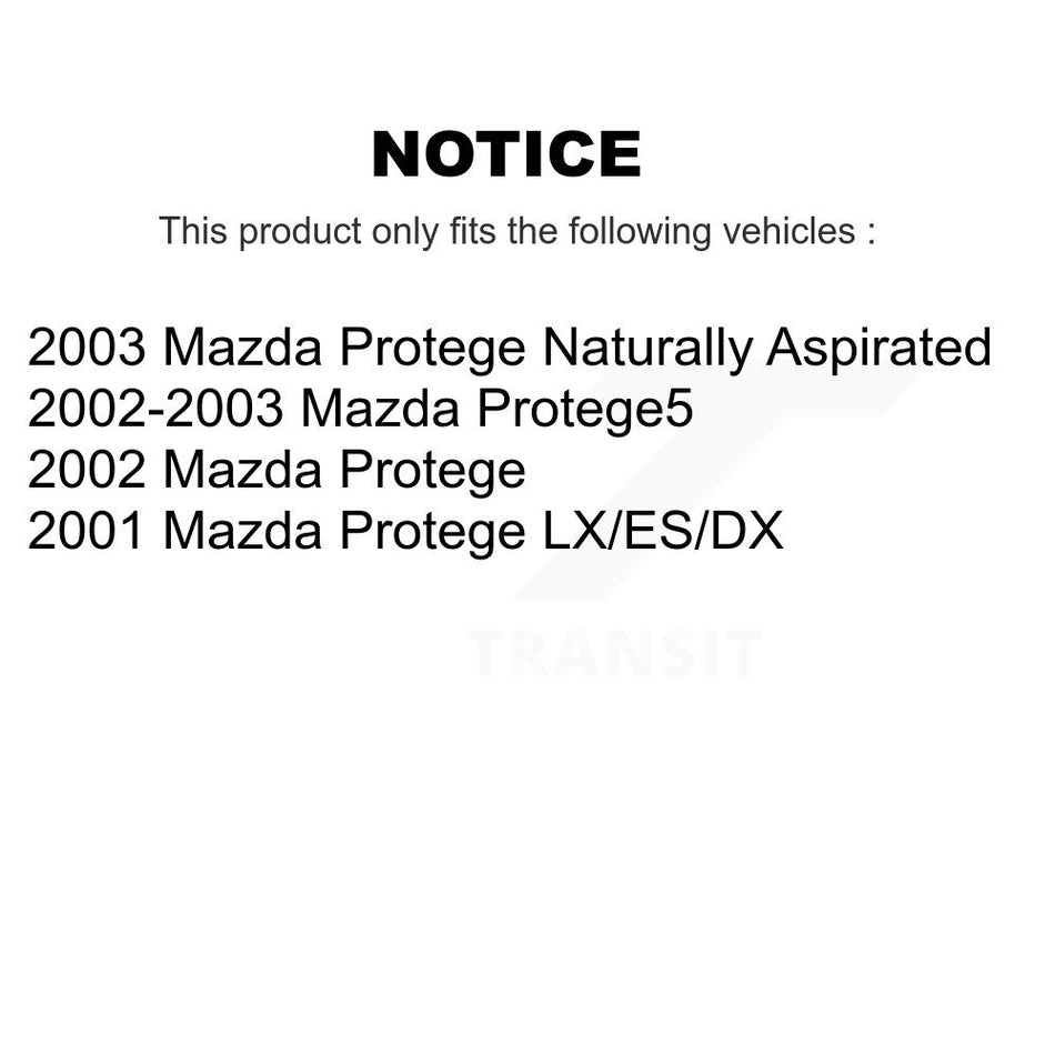Front Rear Suspension Stabilizer Bar Link Kit For Mazda Protege Protege5 KTR-103726
