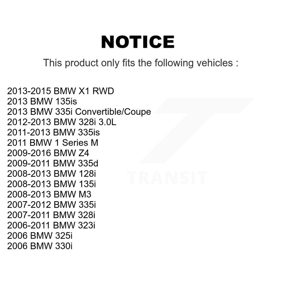 Front Steering Tie Rod End Kit For BMW 328i 335i X1 325i 128i 330i M3 Z4 135i 335d 335is 135is 1 Series M 323i KTR-103851