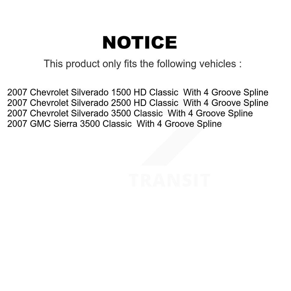 Front Steering Tie Rod End Ball Joints Idler Arm Pitman Kit For Chevrolet Silverado 2500 HD GMC Sierra 3500 Hummer H2 Classic 1500 Suburban Yukon XL KTR-103963