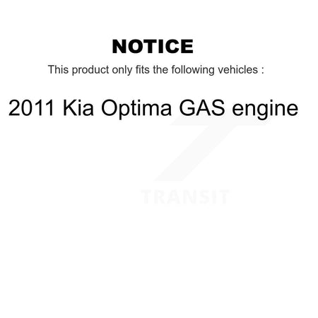 Front Suspension Control Arm Tie Rod End & Ball Joint Kit (6Pc) For Kia Optima GAS engine KTR-104008