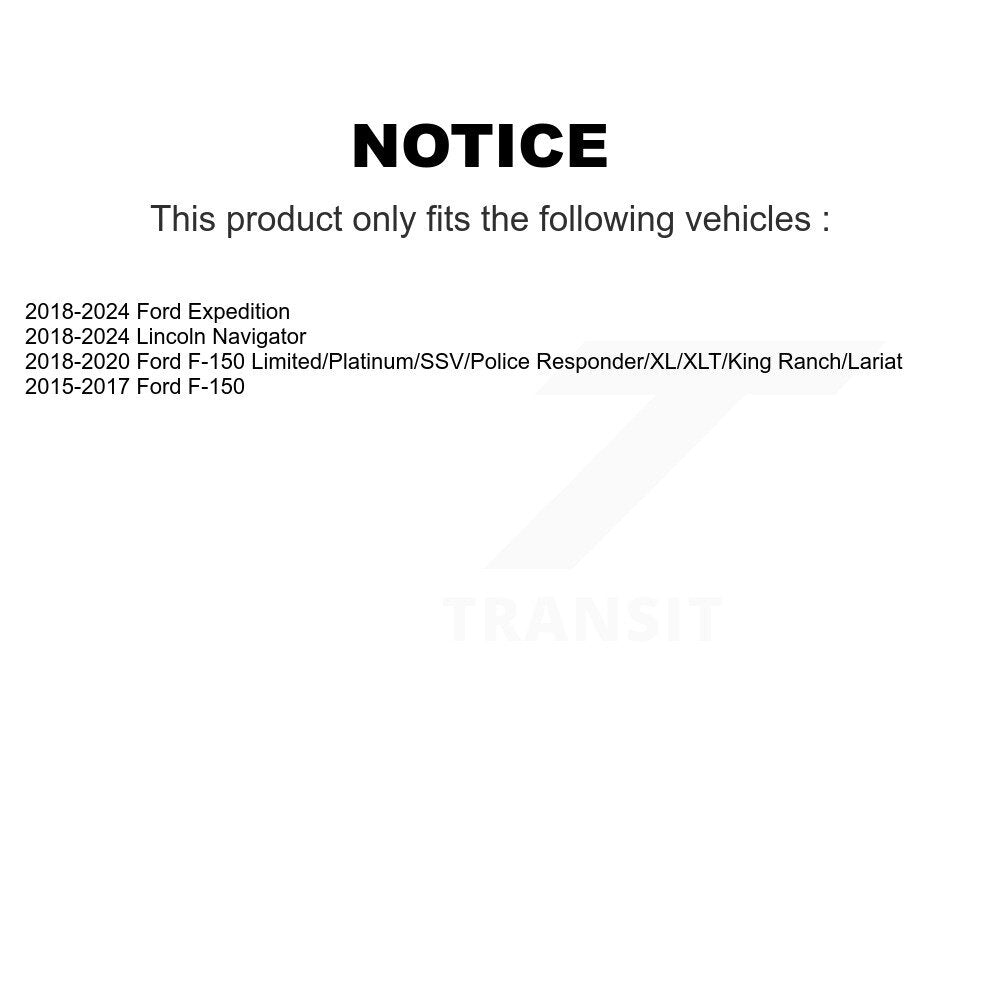 Front Suspension Ball Joint & Tie Rod End Kit For Ford F-150 Expedition Lincoln Navigator KTR-104231