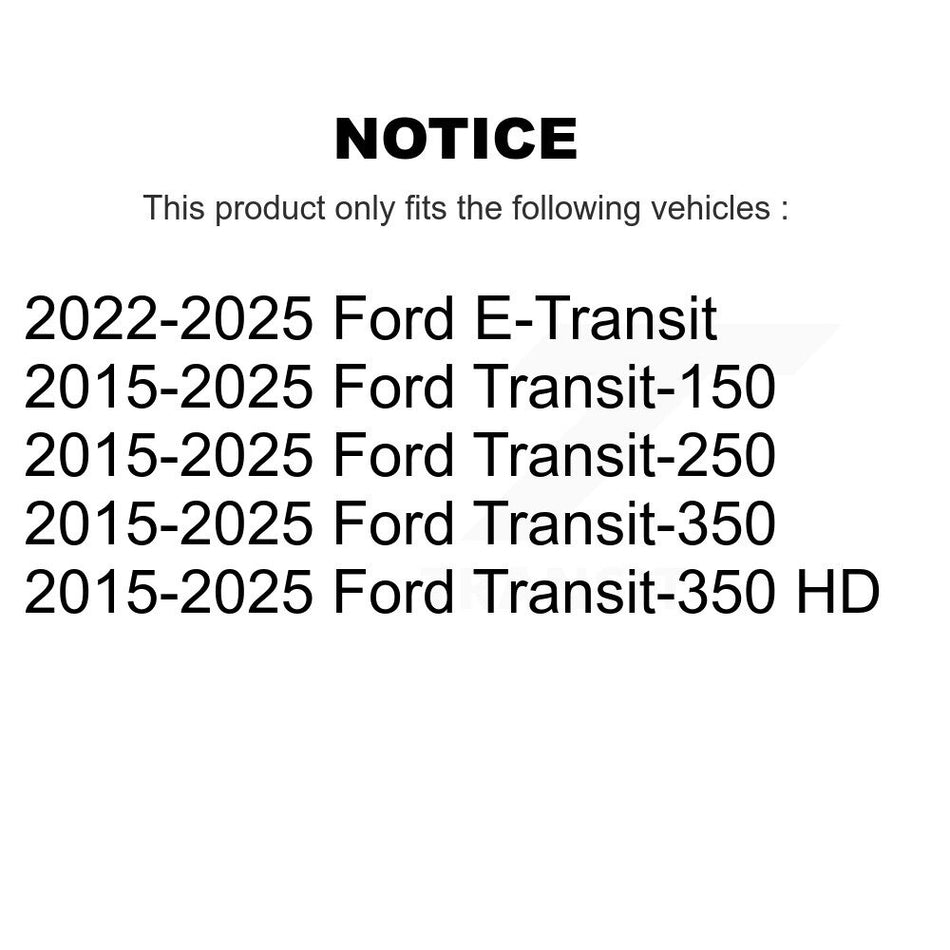 Front Suspension Bar Link Pair For Ford Transit-250 Transit-150 Transit-350 HD E-Transit KTR-104239