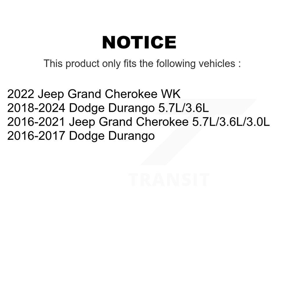 Front Suspension Stabilizer Bar Link Pair For Jeep Grand Cherokee Dodge Durango WK KTR-104247