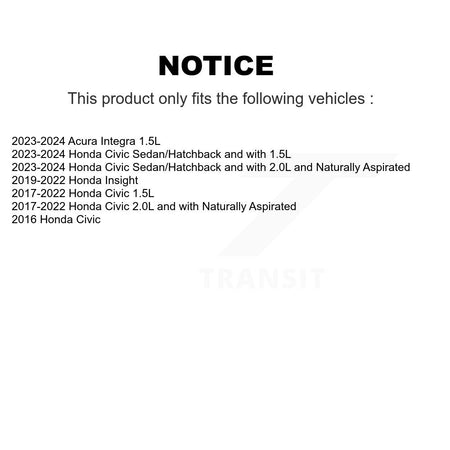 Front Rear Suspension Stabilizer Bar Link Kit For Honda Civic Acura Integra Insight KTR-104253