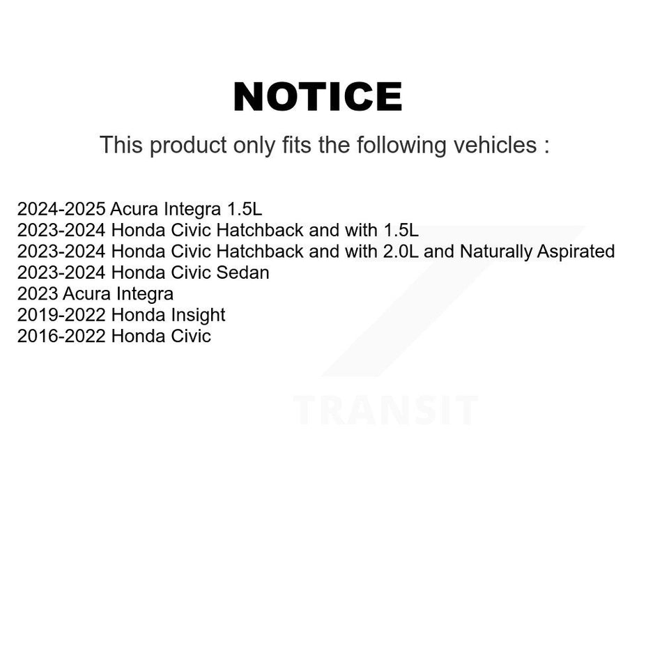 Rear Suspension Stabilizer Bar Link Pair For Honda Civic Acura Integra Insight KTR-104291