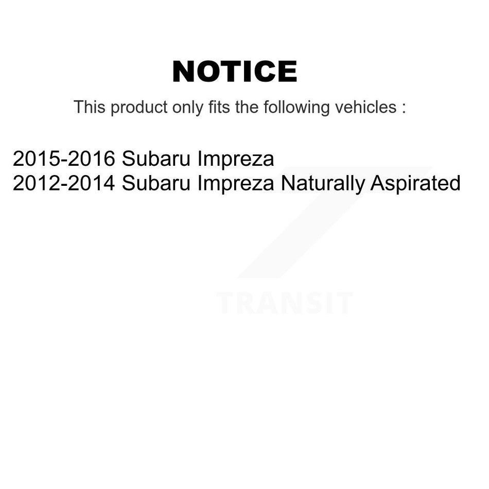 Front Suspension Control Arm And Ball Joint Assembly Sway Bar Link Kit For Subaru Impreza KTR-104304