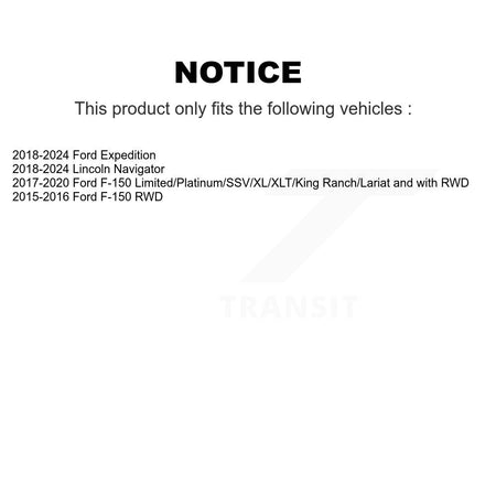 Front Suspension Control Arm And Ball Joint Link Kit For Ford F-150 Expedition Lincoln KTR-104308