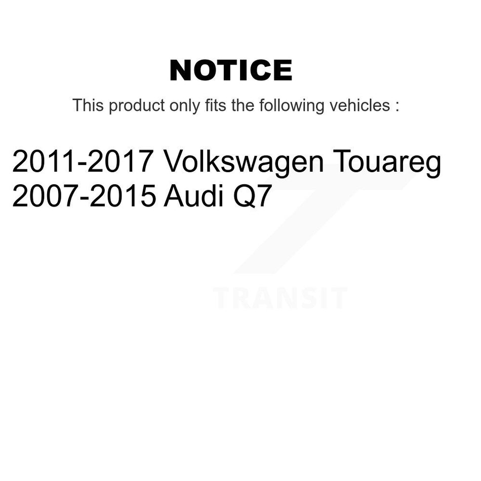 Front Control Arm & Ball Joint Tie Rod End Link Kit (8Pc) For Volkswagen Touareg Audi Q7 KTR-104476