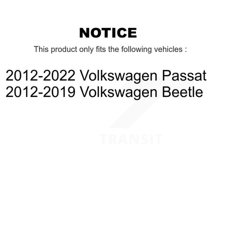 Front Suspension Control Arm Assembly And Tie Rod End Kit For Volkswagen Passat Beetle KTR-104487