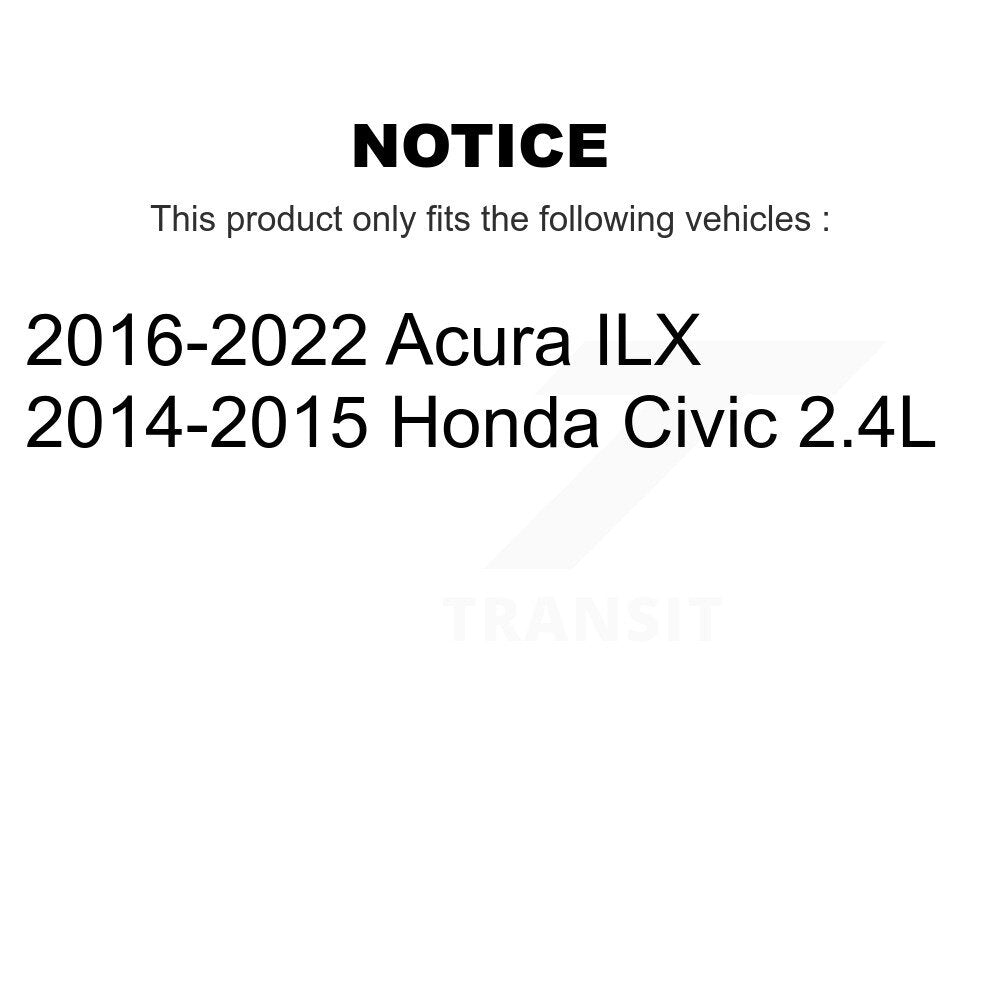 Front Lower Suspension Control Arm And Ball Joint Assembly Kit For Honda Civic Acura ILX KTR-104517
