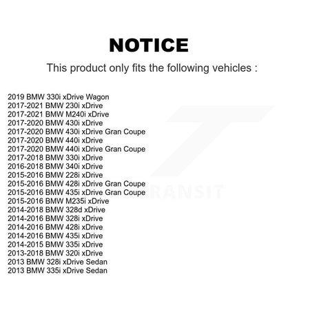 Front Lower Forward Suspension Control Arm & Ball Joint Kit For BMW 328i xDrive 330i 320i KTR-104537