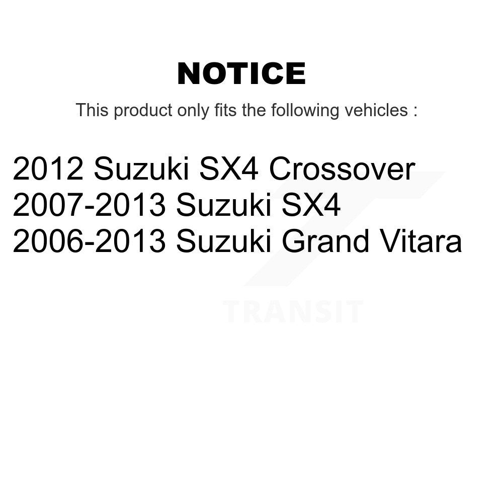 Front Outer Steering Tie Rod End Pair For Suzuki SX4 Grand Vitara Crossover KTR-104633