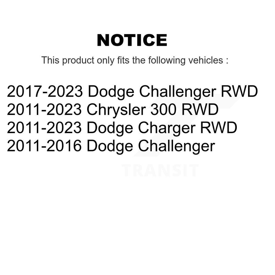 Front Outer Steering Tie Rod End Pair For Dodge Charger Chrysler 300 Challenger KTR-104691