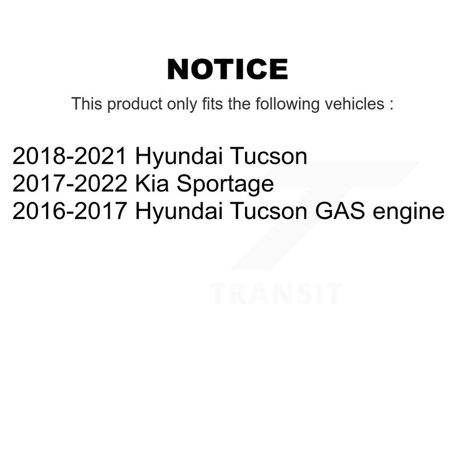 Front Rear Suspension Stabilizer Bar Link Kit For Hyundai Tucson Kia Sportage KTR-104698