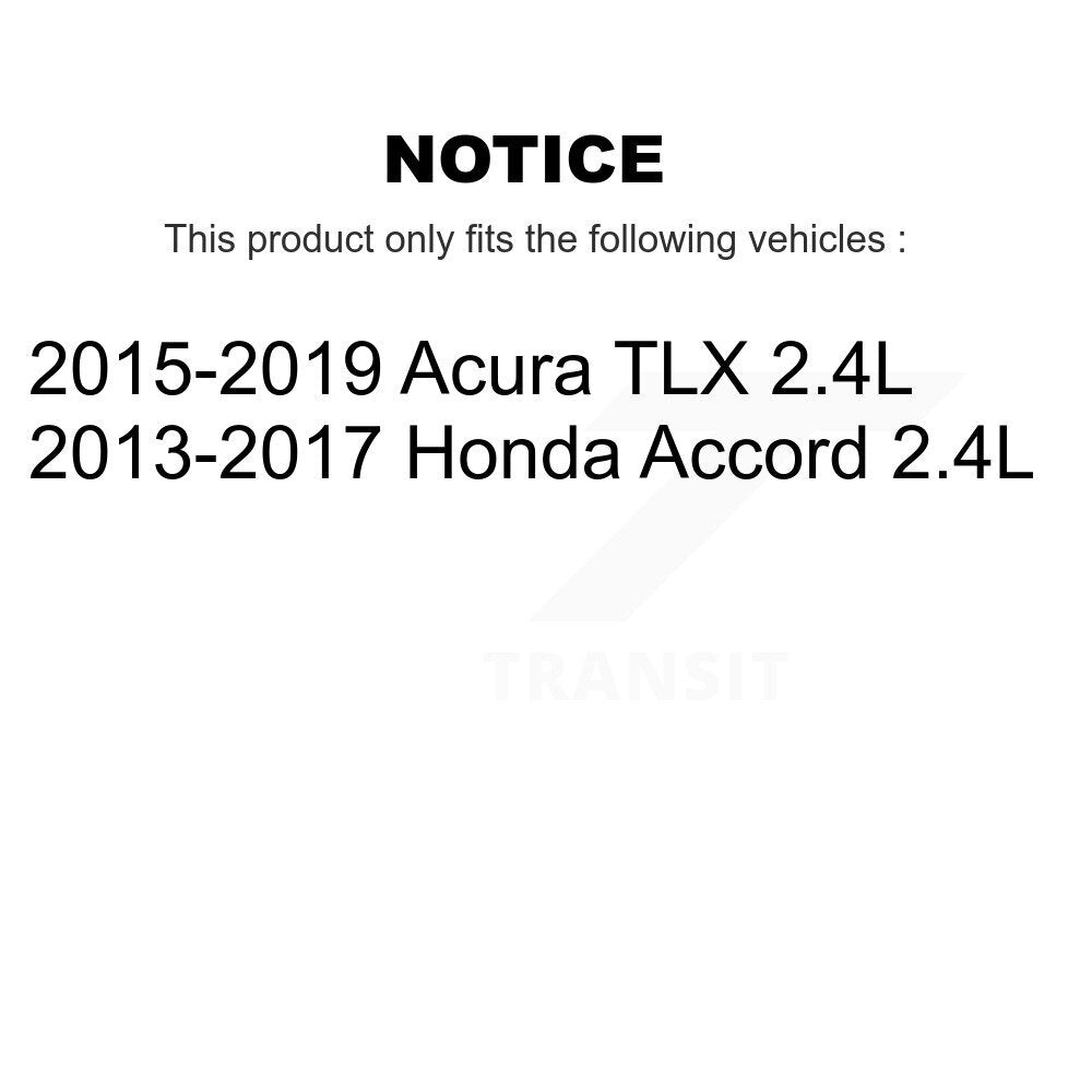 Front Inner Steering Tie Rod End Pair For Honda Accord Acura TLX 2.4L KTR-104741