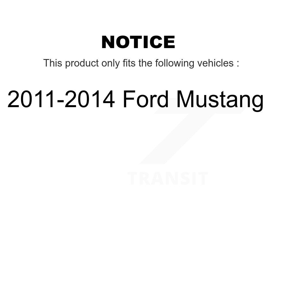 Front Inner Steering Tie Rod End Pair For 2011-2014 Ford Mustang KTR-104899