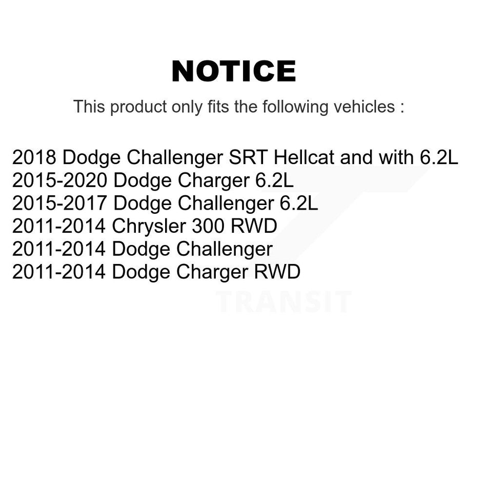 Front Inner Steering Tie Rod End Pair For Dodge Charger Challenger Chrysler 300 KTR-104920