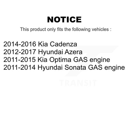 Front Outer & Inner Steering Tie Rod End Kit For Hyundai Sonata Kia Optima Cadenza Azera KTR-104959