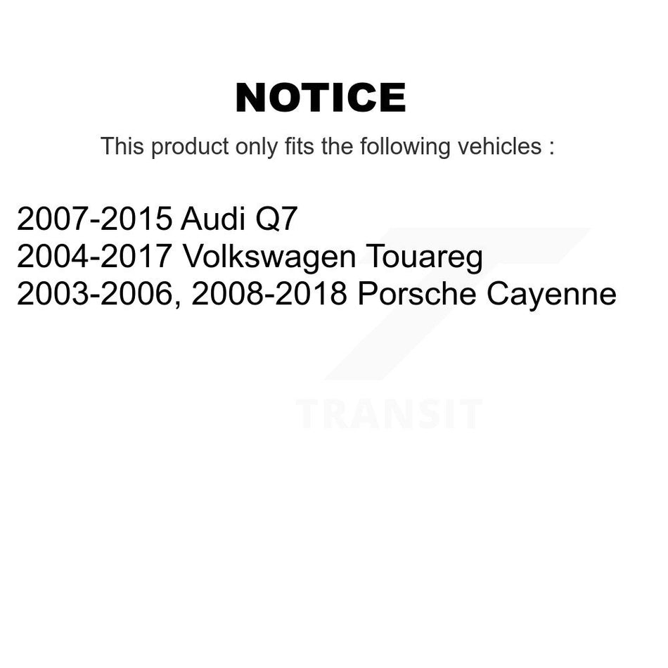 Front Outer & Inner Tie Rod End Kit For Porsche Cayenne Volkswagen Touareg Audi Q7 KTR-104981