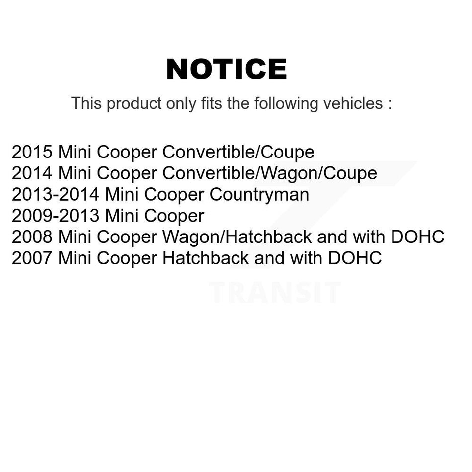 Front Outer & Inner Steering Tie Rod End Kit For Mini Cooper Countryman KTR-105014